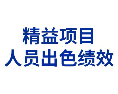 精益项目——人员优质绩效（人为差错）